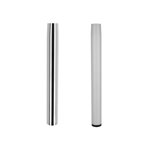 Marine and RV Table Leg Fixed Column Ribbed 3” Single-Taper
