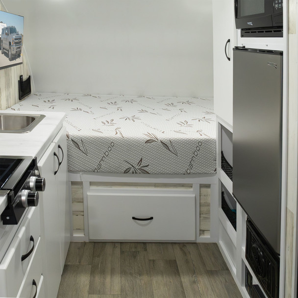 RV Full Mattress - 54" x 75" x 8" Thick Memory Foam Gel Infused Cooling Top Layer