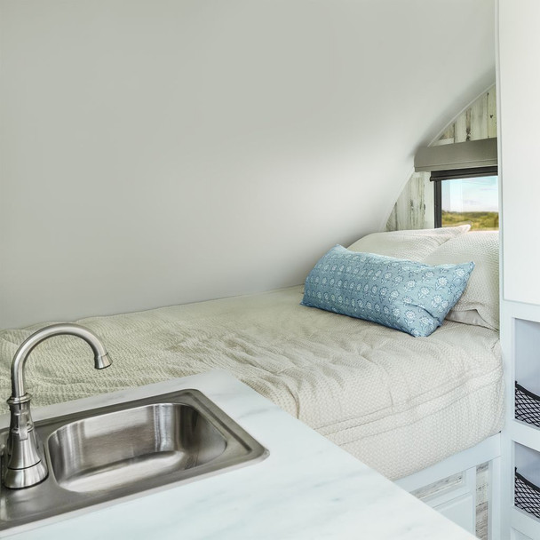 RV Short Queen Mattress - 60" x 75" x 10" Thick Memory Foam Gel Infused Cooling Top Layer