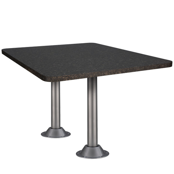 Granite table two legs