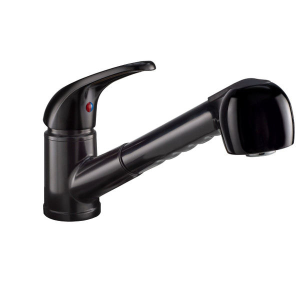 8" Lavatory RV Faucet - Black