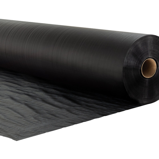 105" Wide RV Underbelly Material Coated Black