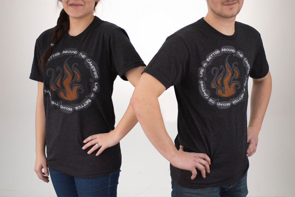 RecPro Camping T-shirt Life is Better Around the Campfire
