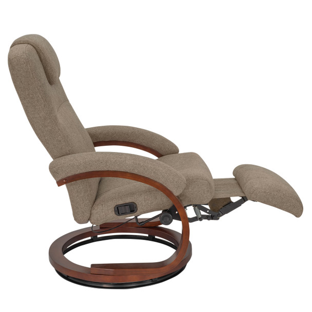RecPro Charles 28" RV Euro Chair Recliner in Suprima Linen Oatmeal