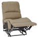 RecPro Charles 22" RV Recliner and Drop Down Comfort Console w/ Cup Holders in Cloth
