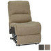 RecPro Charles 22" RV Recliner and Drop Down Comfort Console w/ Cup Holders in Cloth