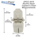 RecPro Nash Driver and Passenger RV Captain's Chair Set with Ultrafabrics Brisa Original Birch