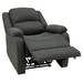 RecPro Charles 30" Powered RV Wall Hugger Recliner in Cloth