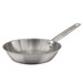 Stainless steel pan.