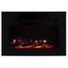 RV Electric Fireplace 26" with Flame Color Settings
