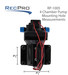 RecPro 12V Electric 4 Chamber Water Pump