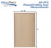 Tan RV Pleated Folding Door 