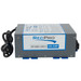Blue and gray RecPro RV 100 amp smart charging converter side profile.