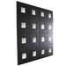 RV Backsplash Onyx Block Tile 12" x 12" Peel and Stick