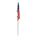 RV Flag Pole Retractable Flag for Campers 