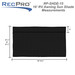 RV awning sun shade measurements.