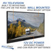 RV Television 40" 1080p LED Screen 12 Volt HD TV