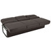 RecPro Charles 72" RV Jackknife Sleeper Sofa with Drop-Down Cupholders