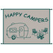 Happy Campers RV Outdoor Waterproof Rug