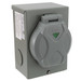 30 Amp RV Power Inlet Box for 4 Prong Generator Plug - 30A 125V/250V