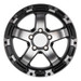 RV Wheel and Tire Package - T08 Black Machine
