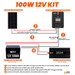Rich Solar 100 Watt RV Solar Kit