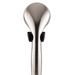 RV brushed nickel handheld shower head back view.