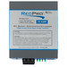 Blue and gray RecPro RV 75 amp smart charging converter top view.