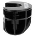 The Icon Trailer Coupler Lock 2-5/16" Ball Extreme Duty Patented Anti-Theft Design