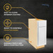 RV Cabinets White Shaker | Base 12" W | RTA Cabinets