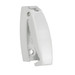 RV Baggage Door Catch Rounded White