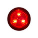 2" Red/Red Round Light Kit