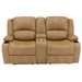 RecPro Charles 67" Powered Double RV Wall Hugger Recliner Sofa RV Loveseat