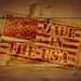 Made in the USA printed on wood panels.