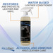 Restores and protects leather and vinyl. Water based leather conditioner. Alcohol and ammonia free leather care.