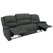 RecPro Charles 94" Wall Hugger RV Recliner Sofa with Drop Down Console in Cloth