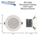 RV Recessed LED Ceiling Light 4