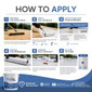 RecPro 8010 Water-Based RV Rubber Roof Adhesive