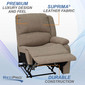 RecPro Charles 29" Right Arm Recliner Modular RV Furniture Zero-Wall Hugger Recliner in Cloth