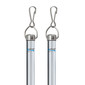 Acrylic Drapery Baton/Wand with Stainless Steel Hook