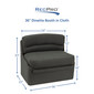 RecPro 36" RV Dinette Booth Cloth with Optional Table and Leg