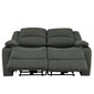RecPro Charles 58" Powered Double RV Wall Hugger Recliner Sofa RV Loveseat in Cloth