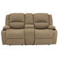 RecPro Charles 70" Powered Double RV Wall Hugger Recliner Sofa RV Loveseat in Cloth