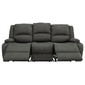 RecPro Charles 80" Powered Triple RV Wall Hugger Recliner Sofa RV Loveseat in Cloth