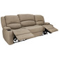 RecPro Charles 94" Powered Double RV Wall Hugger Recliner Sofa RV Loveseat in Cloth