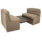 RecPro 44" RV Dinette Booth Cloth with Optional Table and Leg