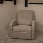 RV Gaming Chair Ottoman Conversion in Cloth