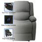 RecPro Charles 30" Powered RV Wall Hugger Recliner in Cloth