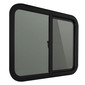 RV Window Teardrop 30" W x 24" H with Trim