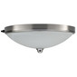 RV Ceiling Light 12V LED Nickel Finish